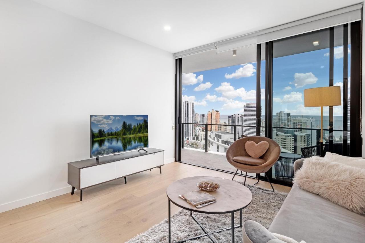 Lamour Ocean View Apartment I In Casino Broadbeach - Free Parking-195Cm Gold Coast Exterior photo